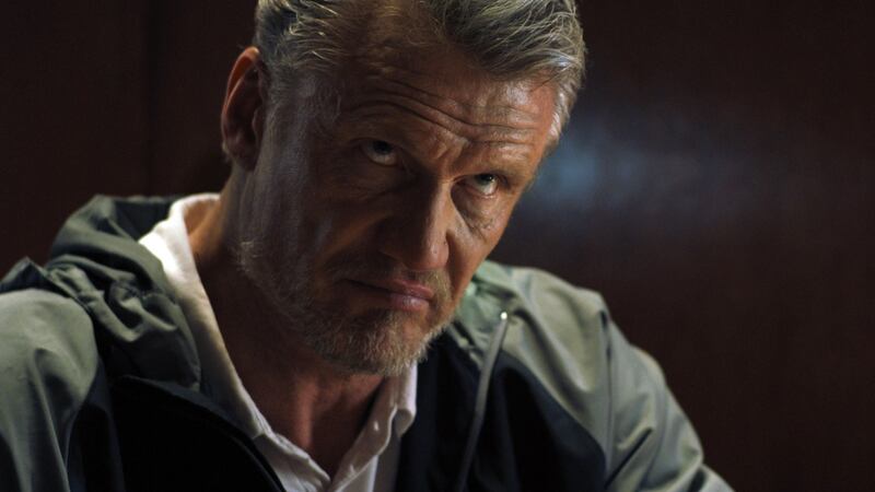 Dolph Lundgren as Ivan Drago in ‘Creed II’. “This time it’s a character study. I didn’t want to do the Drago thing again. I didn’t want to play another one-dimensional Russian villain.” Photograph: Barry Wetcher/MGM/Warner Bros