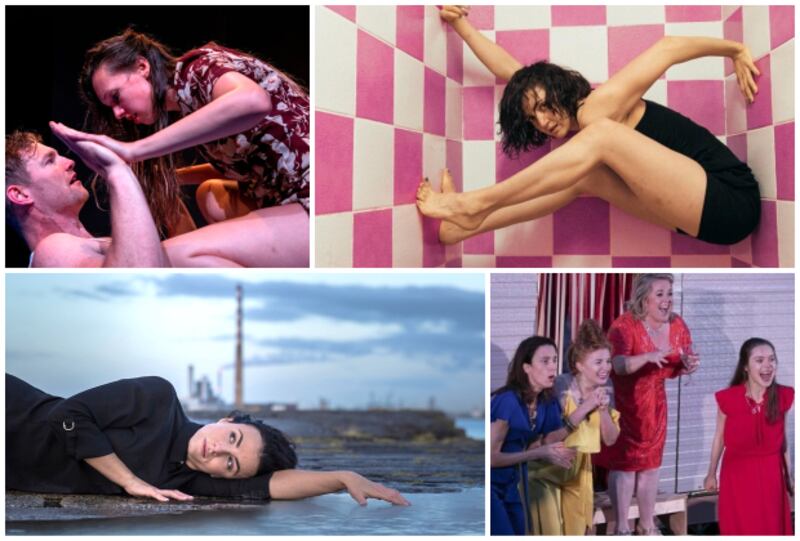 Best movement direction nominees (clockwise from top left) Owen Lindsay, Skin Tight; Rachel Ní Bhraonáin, Losing Your Body; Philip Connaughton, Much Ado About Nothing; Paula O’Reilly, In Our Veins