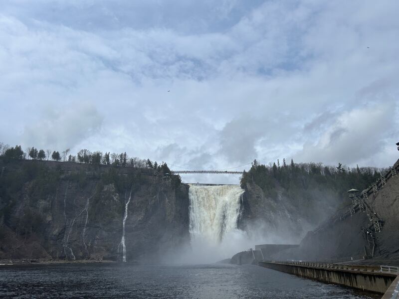 Montmorency Falls, Quebec. Photograph: Gemma Tipton