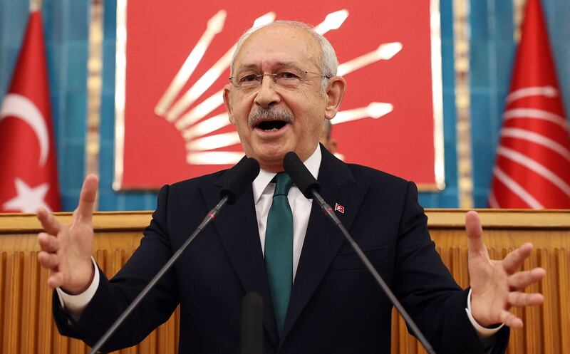 Kemal Kılıçdaroğlu needs to convince voters that the decency he exudes in his campaign videos does not equate to weakness. Photograph:  Adem Aalten/AFP via Getty Images