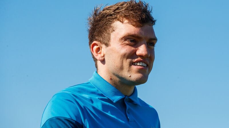 Clare hurler Shane O’Donnell is an ambassador for Create Our Future. Photograph: Óisín Keniry/Inpho