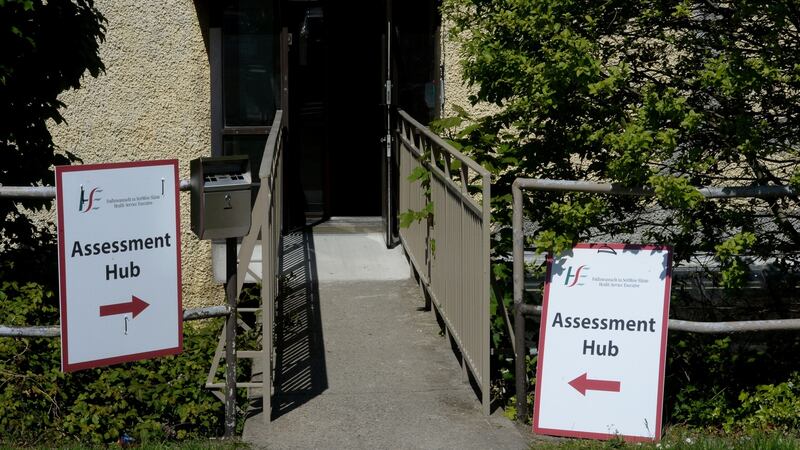 The Wicklow Community Assessment Hub in Wicklow town.  Photograph: Alan Betson