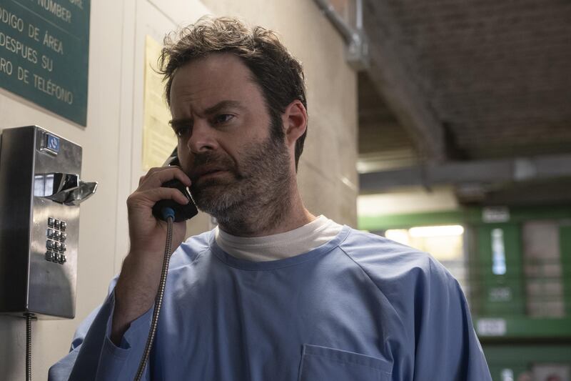 Bill Hader as Barry Berkman in Barry, the ostensibly funny but actually disturbing tale of a thespian hitman. Photograph: Photograph: Sky/HBO