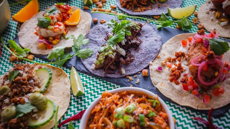 Órale Street Food tacos, now available at Eatyard in Dublin