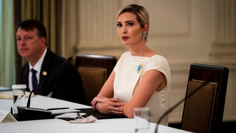 Ivanka Trump during a roundtable discussion at the White House on  May 18th. Photograph: Doug Mills/New York Times