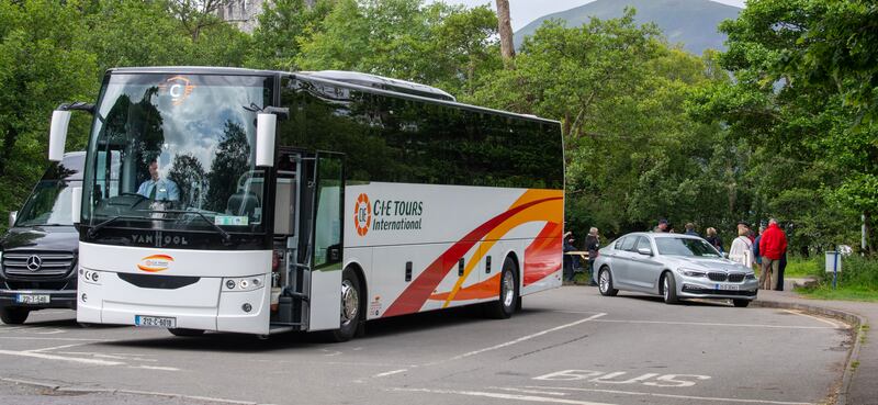 After a wander around Ross Castle everyone gets back on the bus again and we head towards Kenmare. Photograph: Domnick Walsh/Eye Focus