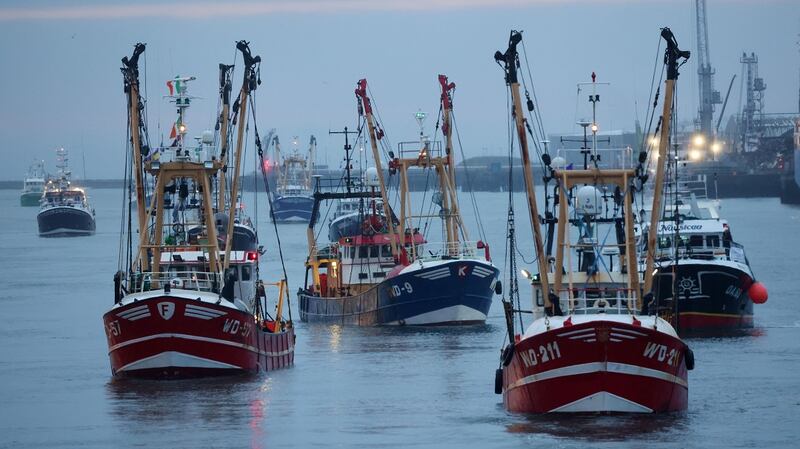 Flotilla at Dublin Port on Wednesday. Photograph: iStock