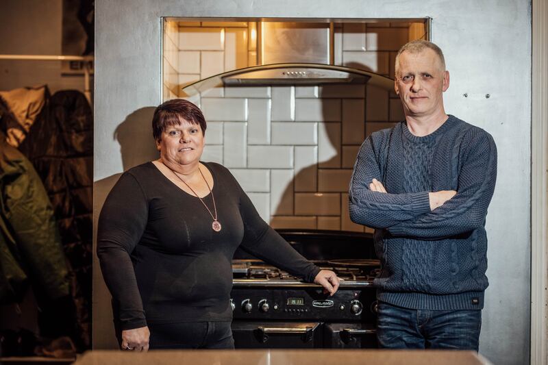 Martina and David McKnight: 'I had never seen my husband cry until Kelvin was really bad and he [David] said, "I don’t know what to do any more".' Photograph: Brian Arthur/The Irish Times
