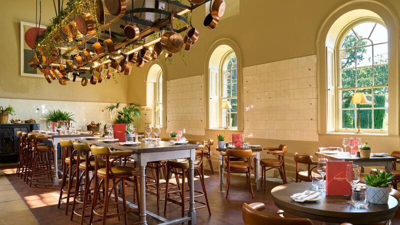 Kitchen at Carton House, Co Kildare.   Photograph: Barry Murphy