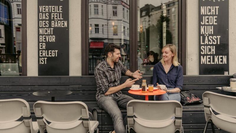 Kaya Taner and Emma Tracey, co-founders of  Honeypot. The Berlin-based tech recruitment platform has more than 1,500 clients in Germany and the Netherlands but hopes to expand to 10 European countries in the next three years, including Ireland