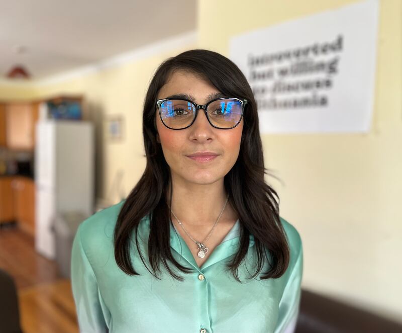 After eight years living in Galway, Sarah Eisenberg, a retail buyer, is planning to travel to New Zealand before moving to Australia. Photograph: Niamh Delmer