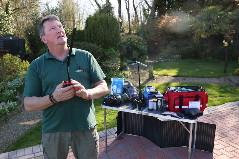 Frank Deegan at home in Kilkenny. Photograph: Dara Mac Dónaill