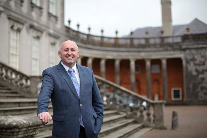 Prof Terence Dooley at Castletown House, Co Kildare