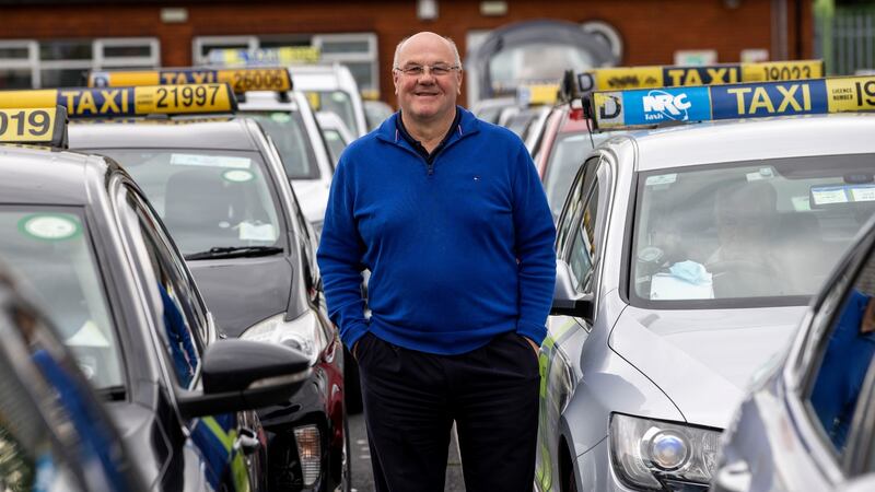 Colm O’ Brien said on one shift last week he was waiting five hours before he got a fare. Photograph: Tom Honan/The Irish Times.