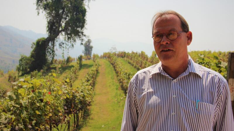 Pioneer viticulturist Hans Leiendecker has carved out – literally – a pathbreaking new industry.