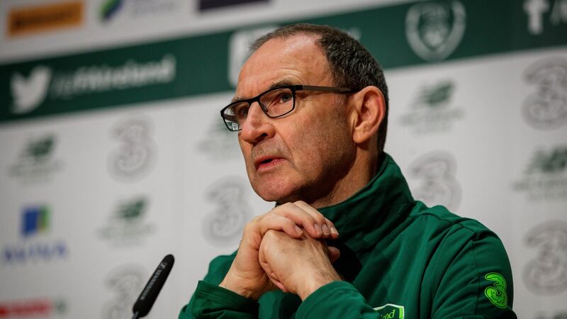 Republic of Ireland manager Martin O’Neill: Anxious for the Declan Rice saga to be resolved, but also has to deal with other young players’ dilemmas. Photograph: Ryan Byrne/Inpho
