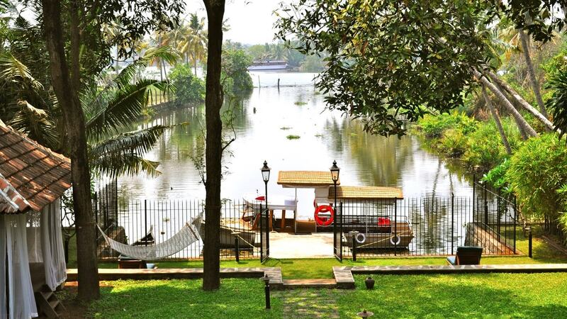 “This is luxury mostly in the sense that you have it to yourself. You arrive either by personal chauffeur or boat from Kochi – just at the king did