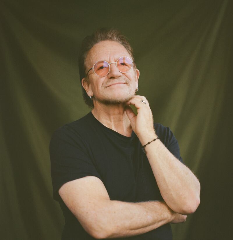 Bono: 'There were times when I was home and I wasn’t. I was somewhere else in my head. And that nearly drove Ali away.' Photograph: Linda Brownlee