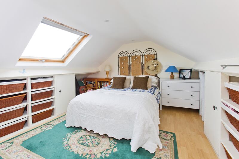 Attic bedroom