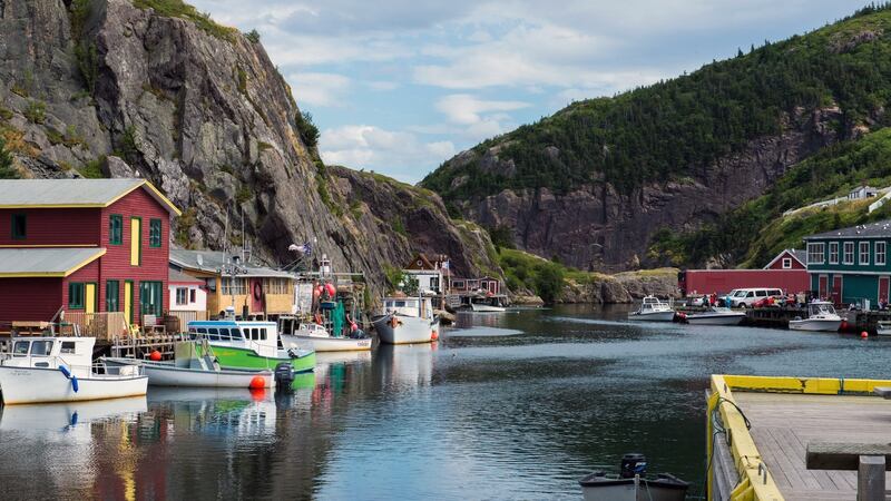 The charming fishing village of Quidi Vidi. Photograph: Destination St John’s