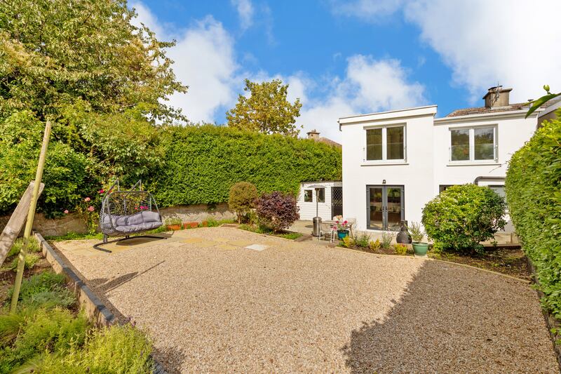 The end-of-terrace property has a large private garden