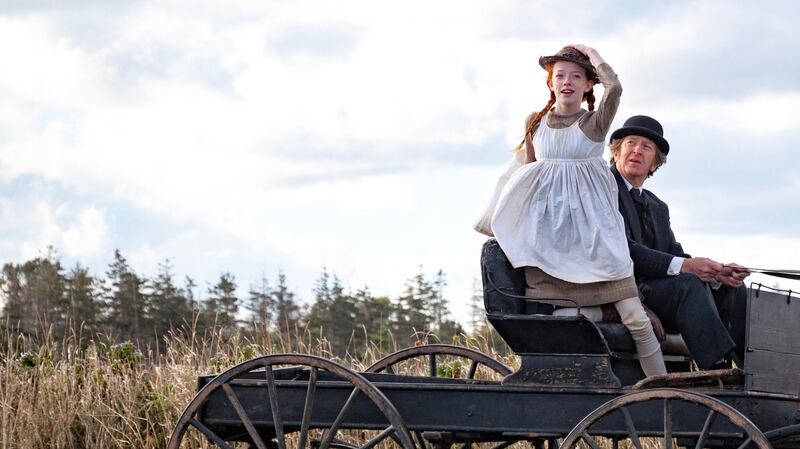 Amybeth McNulty and RH Thomson in Anne With an E. Photograph: Netflix