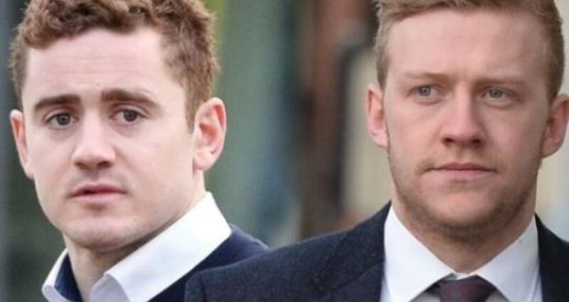 Paddy Jackson and Stuart Olding