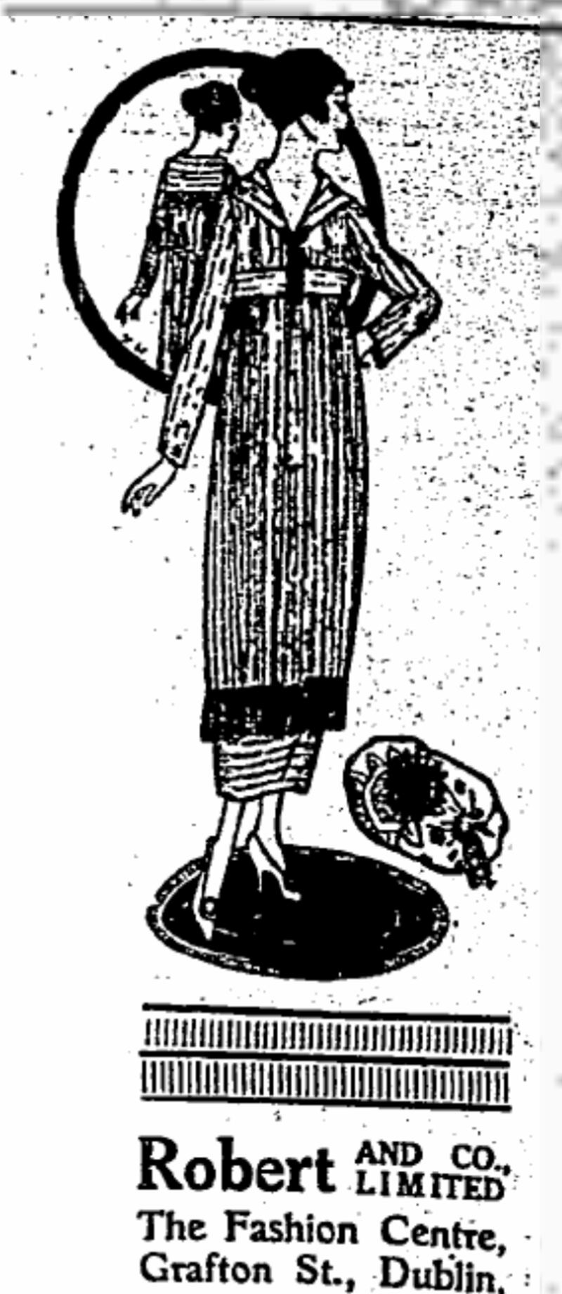 A newspaper ad detailing the latest jazz fashion.