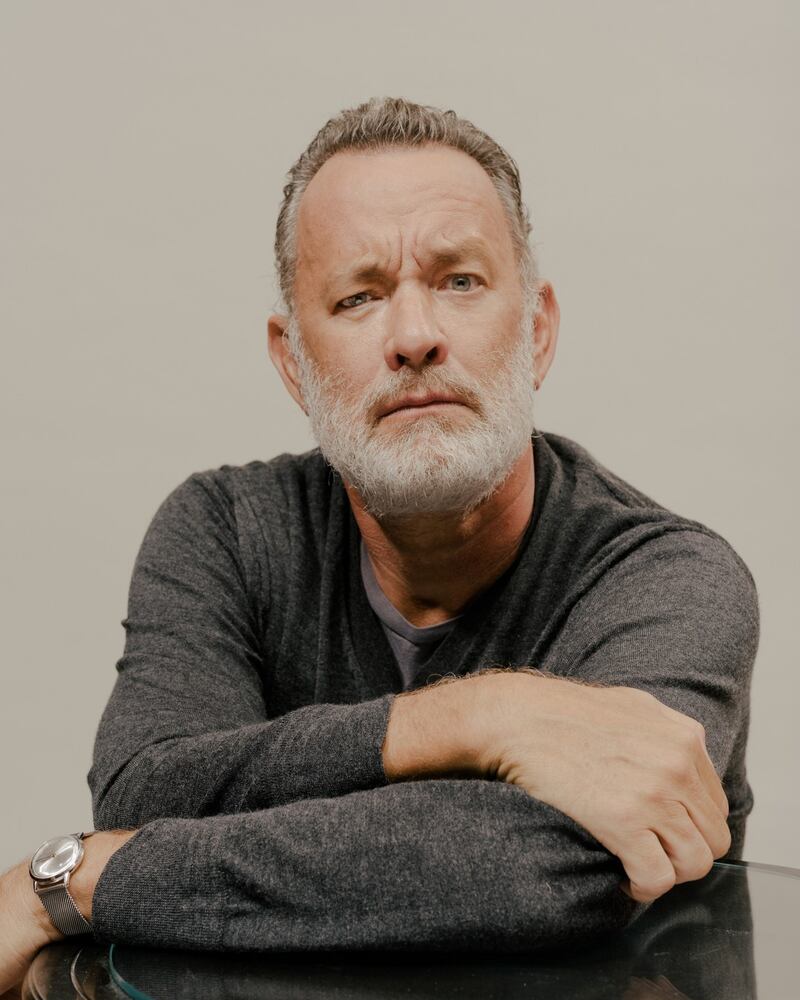 Tom Hanks. Photograph: Daniel Dorsa/New York Times