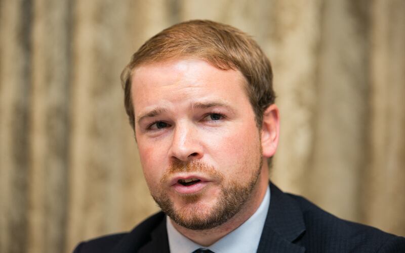 Sinn Féin TD Donnchadh Ó Laoghaire received more than €150,000 in settlement of a defamation claim against RTÉ for comments made about him on Joe Duffy’s Liveline programme. Photograph: Gareth Chaney/Collins Photos
