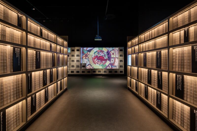 Trinity College Dublin: the first section of the new Book of Kells Experience showcases treasures from the Old Library. Photograph: Ste Murray