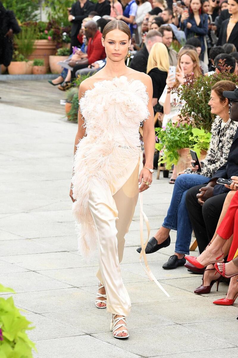 NYFW: Oscar de la Renta. Photograph: Slaven Vlasic/Getty