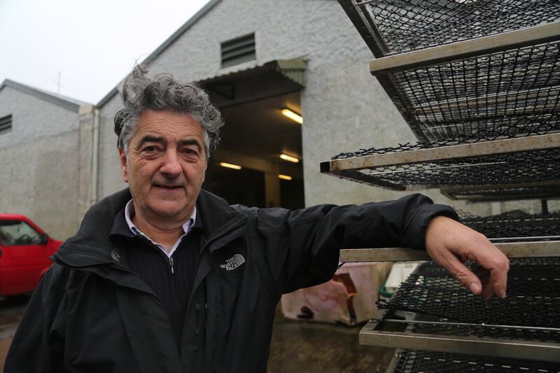 Cathal Groonell, MD Iasc Mara and Chairman, Ros a Mhíl Harbour Support Committee. Photo: Bryan O’Brien / The Irish Times

