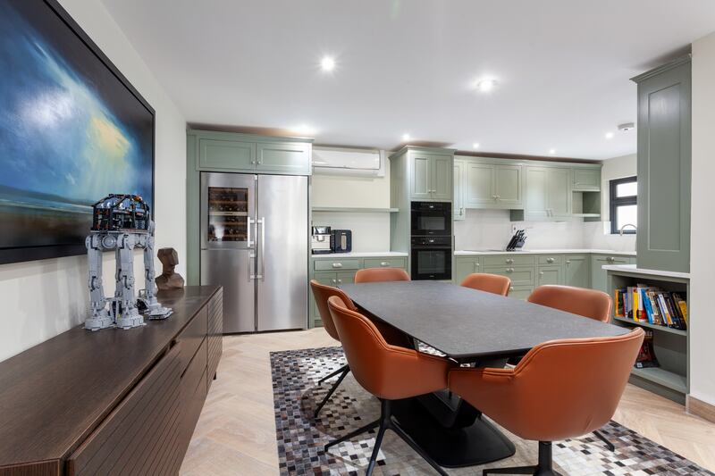 Kitchen and dining area