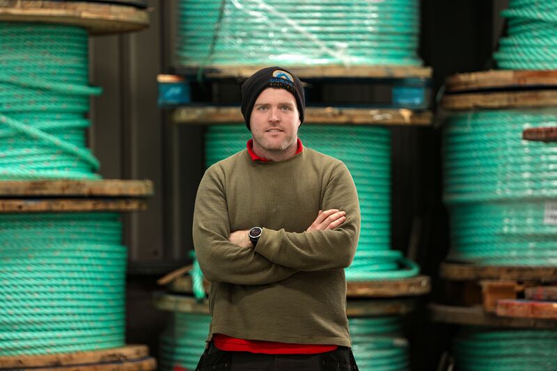 Jason Sheehan, a third-generation fisherman, is now deciding whether or not to decommission his boat. Photograph: Valerie O'Sullivan