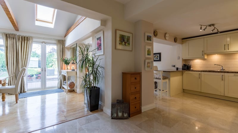 The downstairs interior of 42 Priory Drive, Blackrock