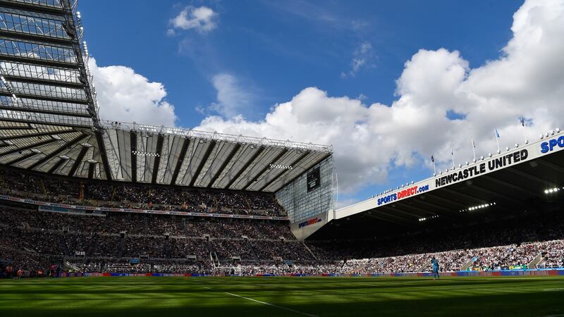 St James’ Park: has a capacity of 52,405. Photograph:  Stu Forster/Getty Images