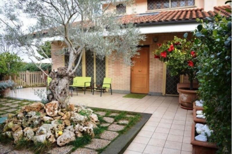 Three-bed on the north side of Rome city, just inside the ring road at Porta di Roma.