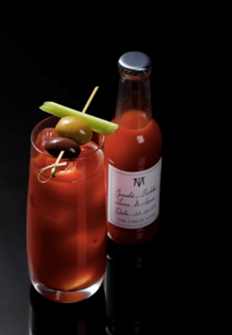 The Virgin Mary bar's signature cocktail