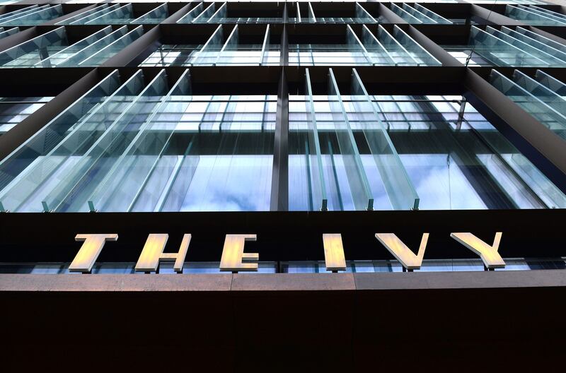 The Ivy: waiters say staff are still not getting “bonus” card tips. Photograph: Dara Mac Dónaill