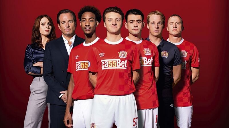 Jake Short (centre) in The First Team