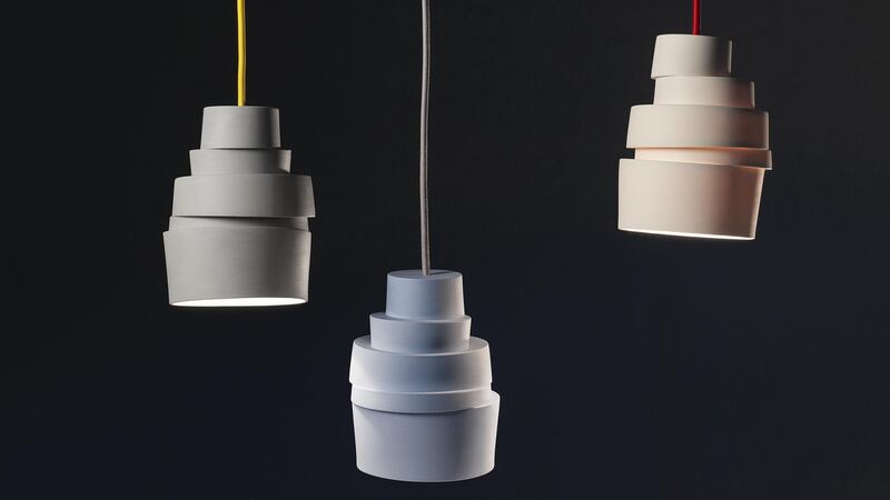 Stacked lamps by Lars Rank