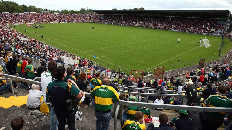 A view of the old Pairc Uí Chaoimh during the 2010 Munster senior football championship semi-final. Photo: Dan Sheridan/Inpho