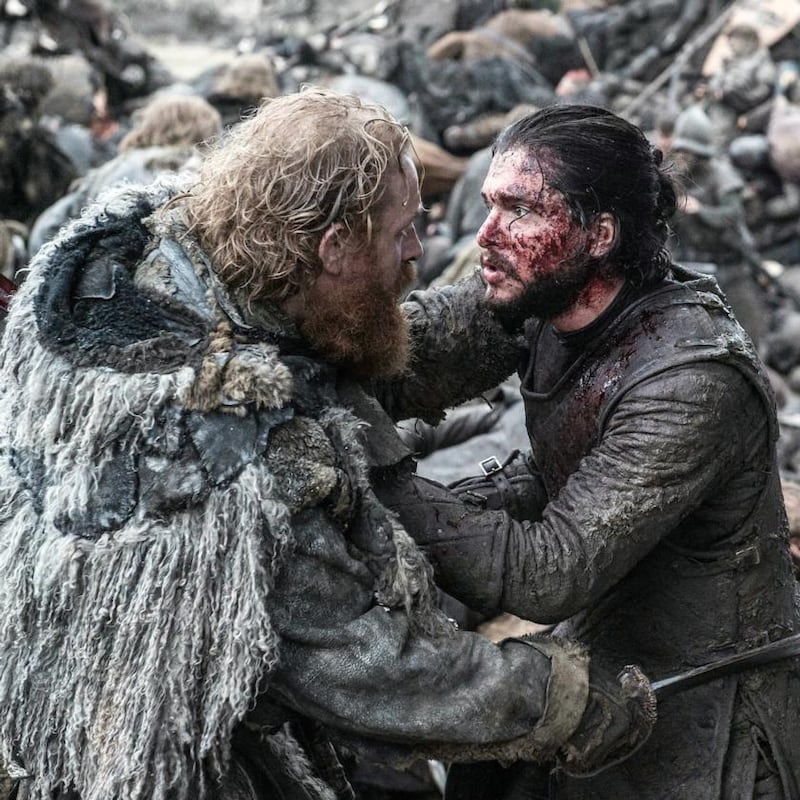 Game of Thones: Jon Snow (Kit Harington) in the Battle of the Bastards