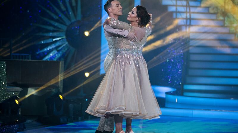 Grainne Seoige and John Nolan. Photograph: Kyran O’Brien