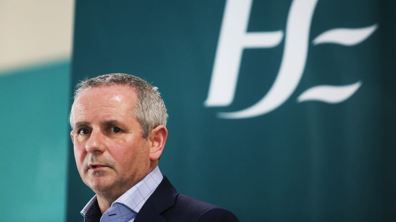 Chief Executive of the HSE Paul Reid at a media briefing. Photograph: Sam Boal/Photocall Ireland