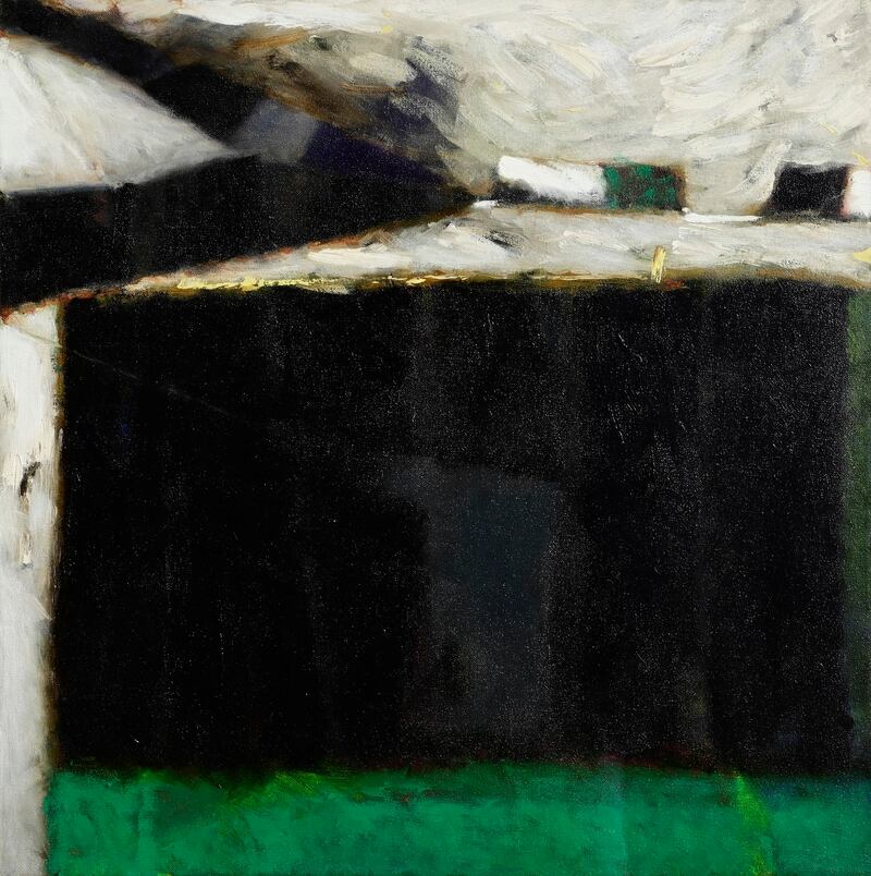 Lot 18: Falling, by John Shinnors, Morgan O'Driscoll's Irish art online auction (estimate €8,000-€12,000)