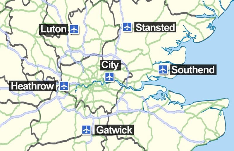 There are a number of airports to choose from when flying in and out of London
