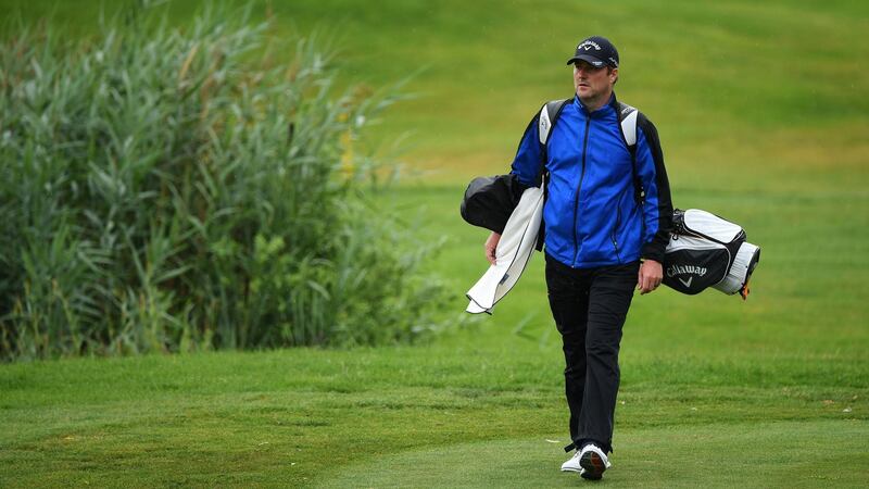 Marc Warren carried his bag as he won the  Austrian Open at Diamond Country Club  in Atzenbrugg. Photograph: Stuart Franklin/Getty Images