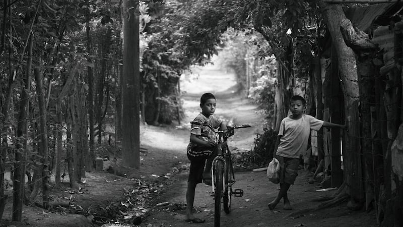 In Chichigalpa, Nicaragua, chronic kidney disease of non-traditional causes (CKDnT) affects more than half of the adult population. CKDnT is associated with heavy labour in hot temperatures, and affects many agricultural workers. These boys have lost two cousins to CKDnT, both men who worked as cutters in sugarcane fields. Credit: Joshua Mcdonald